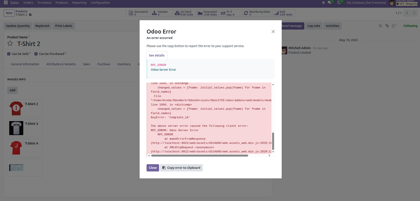 test ex to shopify